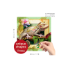 Puzzle Wooden City : Chameleon and Flowers - 505 Pièces