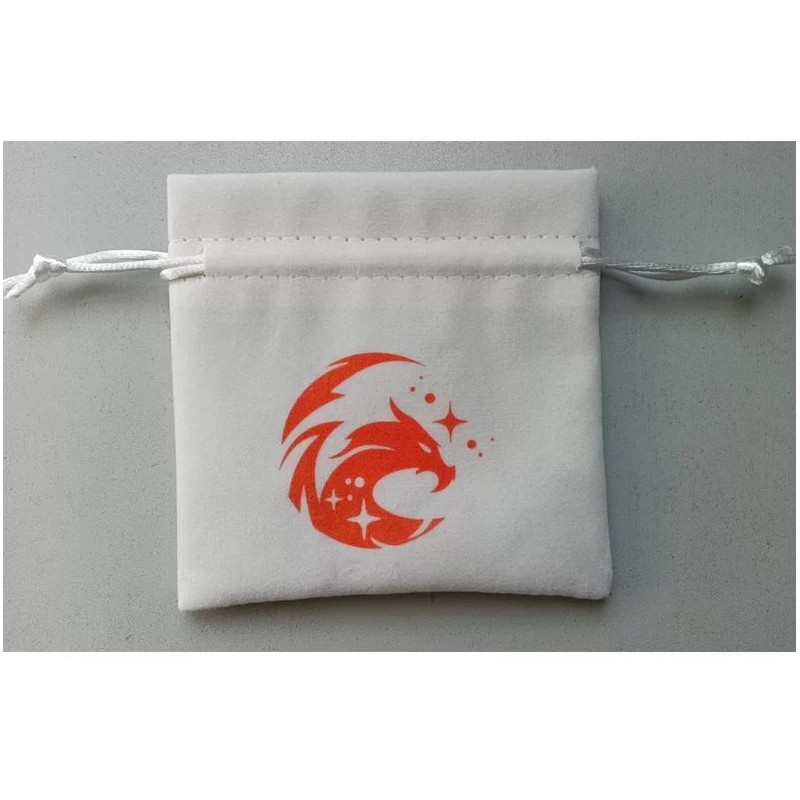 Accessoire - Bourse en velours pour rangement Dés : Dragon