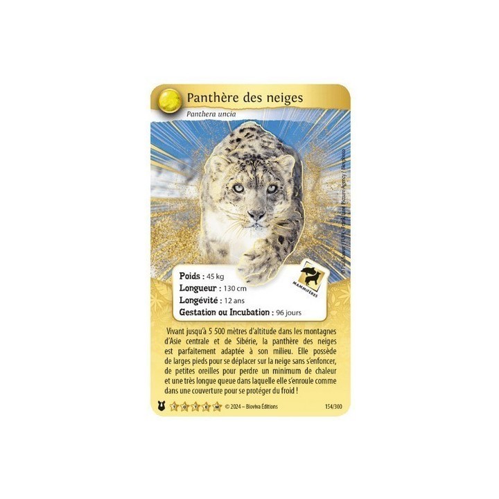 Pack de démarrage Défis Nature Protect - Édition Forces de la Nature : Panthère des neiges