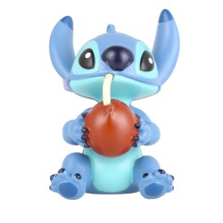 Figurine Disney Showcase : Stitch avec une noix de coco