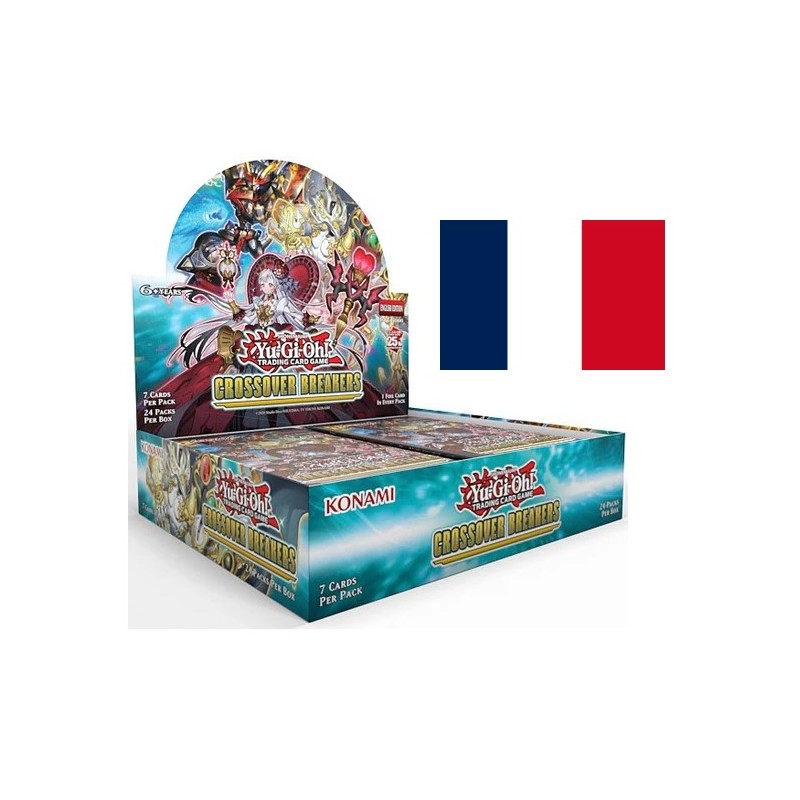 Précommande : YGO - Booster Yu-Gi-Oh! Crossover Breakers Boite Complète 05/12/2024