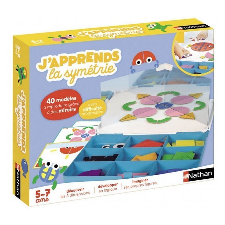 Jeux de société - J'apprends la symétrie