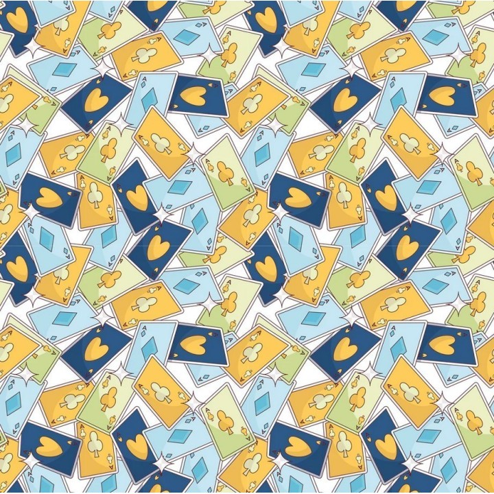 Sac Tapis Small : Cards Infinite - Jusqu'à 40cm d'un côté