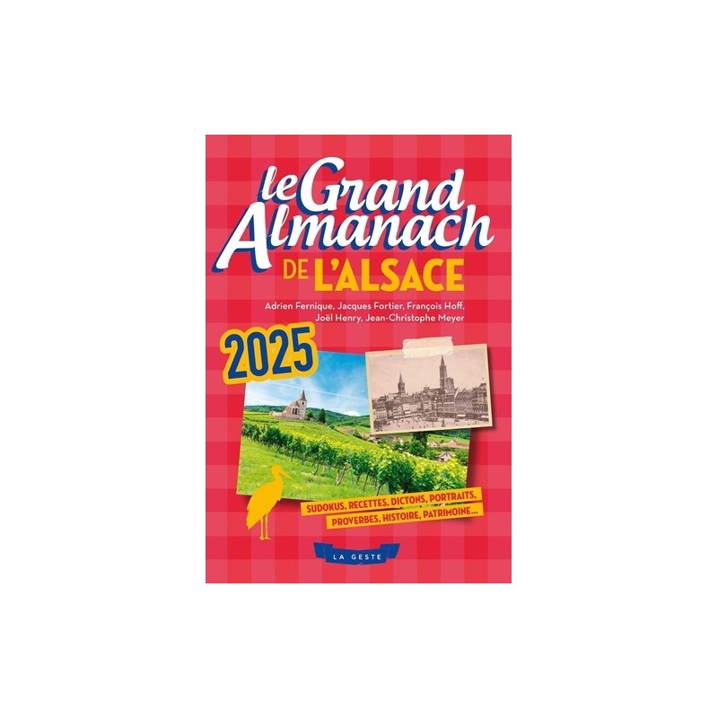 Livre - Le grand almanach de l'Alsace