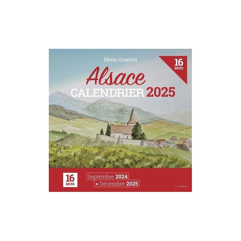 Livre - Calendrier Alsace