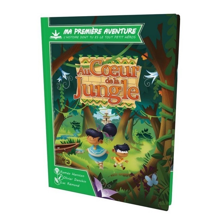 Livre Ma Première Aventure - Au Coeur de la Jungle