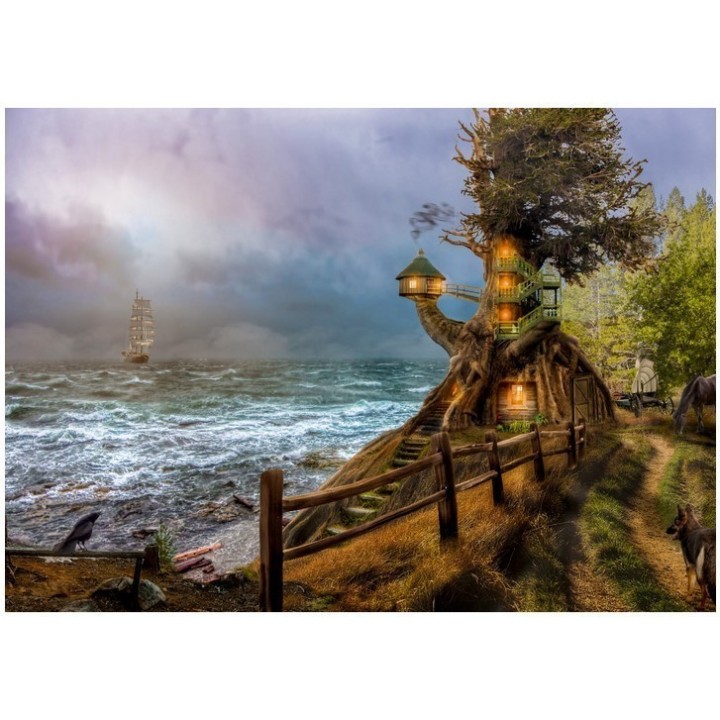 Puzzle Enjoy Puzzle : The Magic Lighthouse - 1000 Pièces