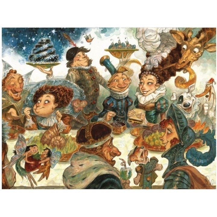 Puzzle New York Company : Peter de Sève - The Duchess of Whimsy - 1500 Pièces