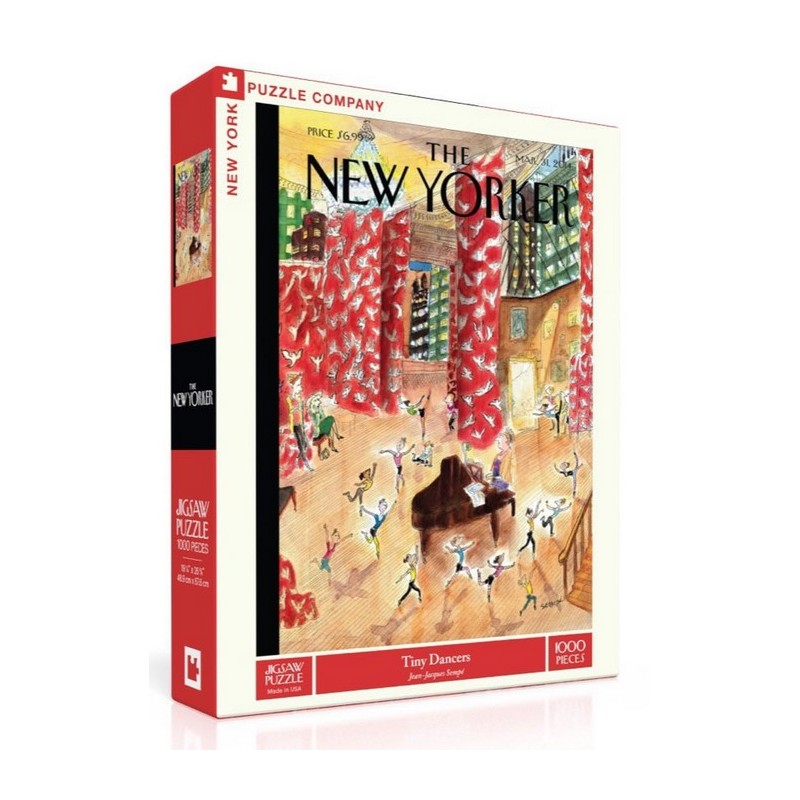 Puzzle New York Company - New Yorker : Tiny Dancers - 1000 Pièces