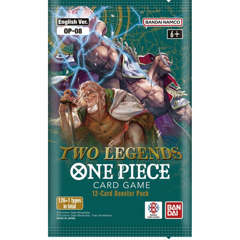 Boite Complète Booster One Piece Card Game Anglais OP-08 : Two Legends