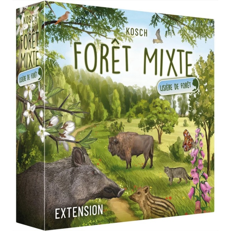 Jeux de société - Forêt Mixte - Extension : Lisière de Forêt