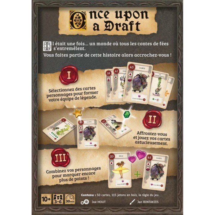 jeux de société - Once Upon a Draft