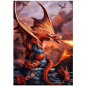 Puzzle Premium Plus : Anne Stokes – Dragon de Feu image 2 Puzzle Premium Plus : Dragon de Feu