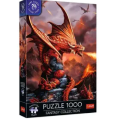 Puzzle Premium Plus : Anne Stokes – Dragon de Feu image 2 Puzzle Premium Plus : Dragon de Feu