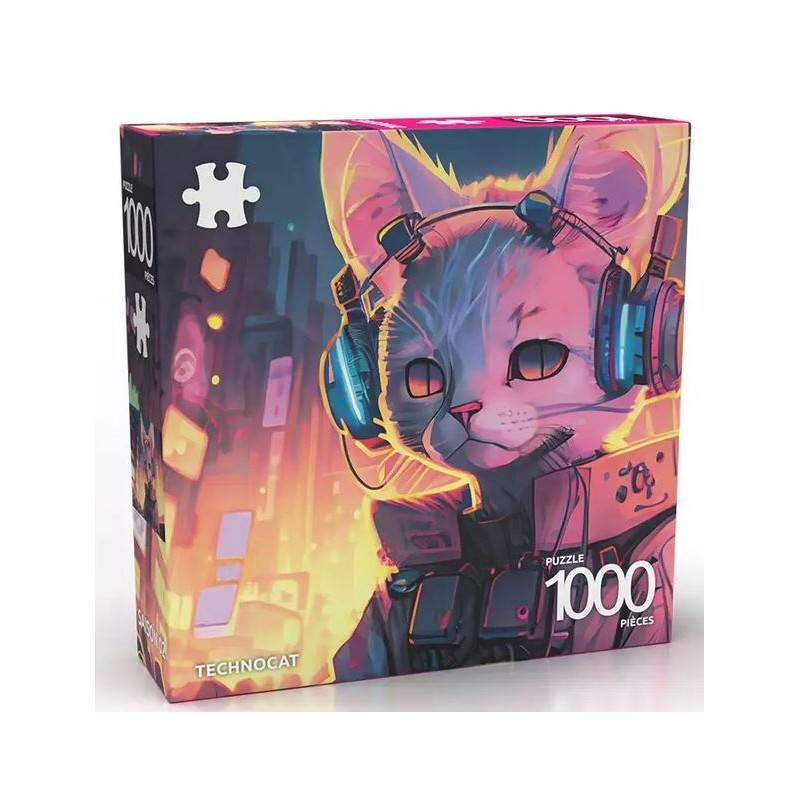 Puzzle Abi Games - Technocat - 1000 pièces