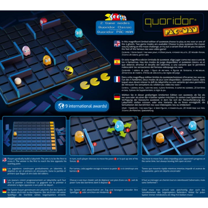 Jeux de société - Quoridor Pac-Man