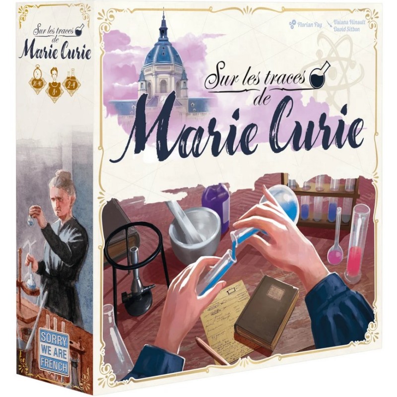 Jeux de société - Sur les Traces de Marie Curie