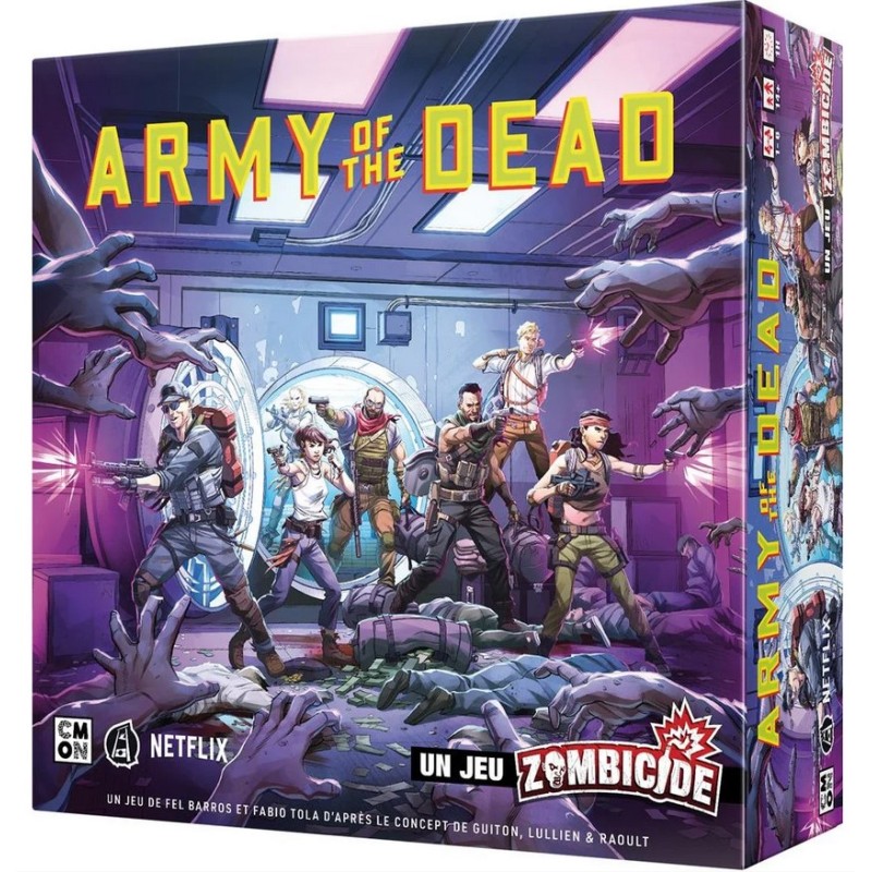 Jeux de société - Army of the Dead - Un Jeu Zombicide