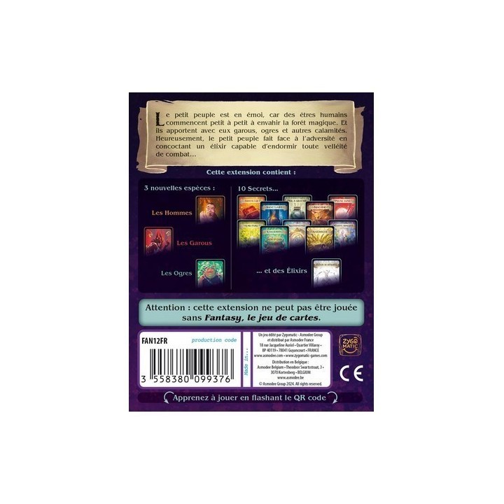 Jeux de société - Fantasy 2 - Extension : Élixirs et Secrets - Nouvelle Édition