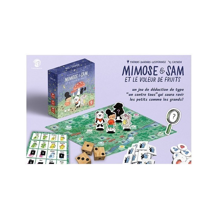 Jeux de société - Mimose & Sam et Le Voleur de Fruits