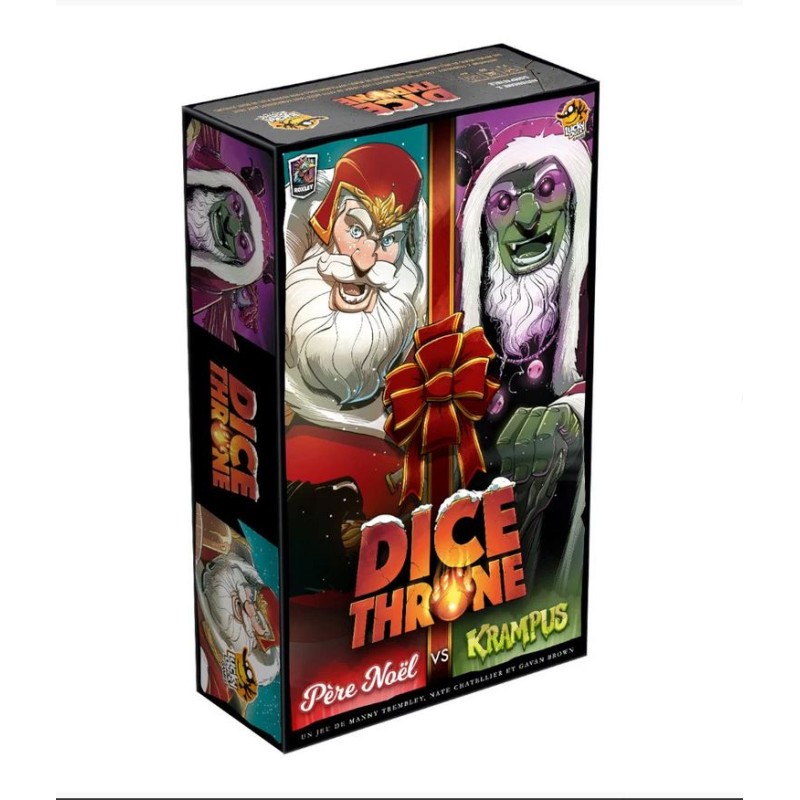 Jeux de sociétés - Dice Throne - Père Noël vs Krampus