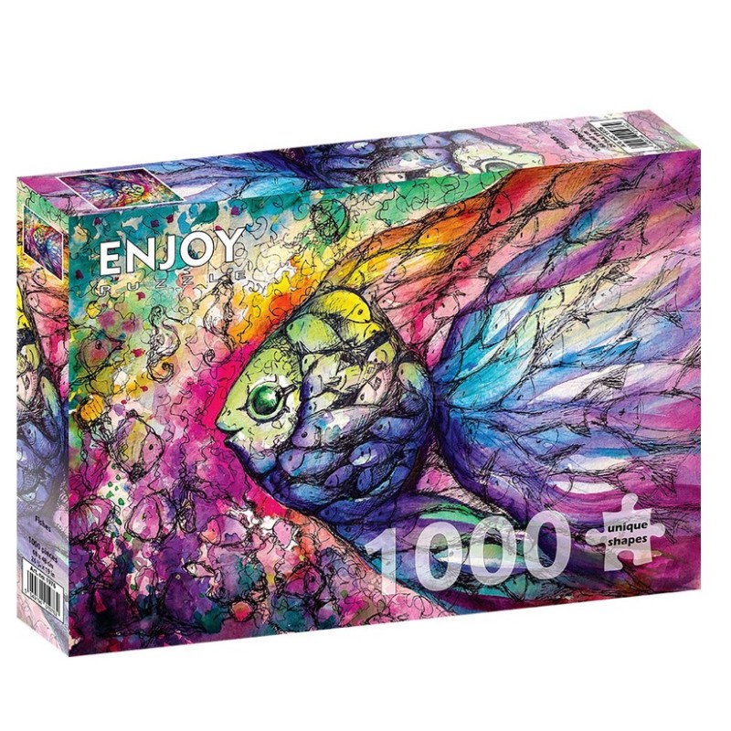 Puzzle Enjoy Puzzle : Fishes - 1000 Pièces