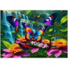 Puzzle Enjoy Puzzle : Butterfly in the Forest - 1000 Pièces