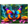 Puzzle Enjoy Puzzle : Butterfly in the Forest - 1000 Pièces