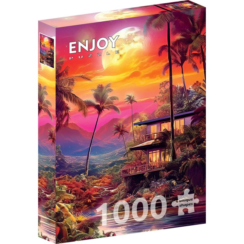 Puzzle Enjoy Puzzle : Charming Twilight - 1000 Pièces