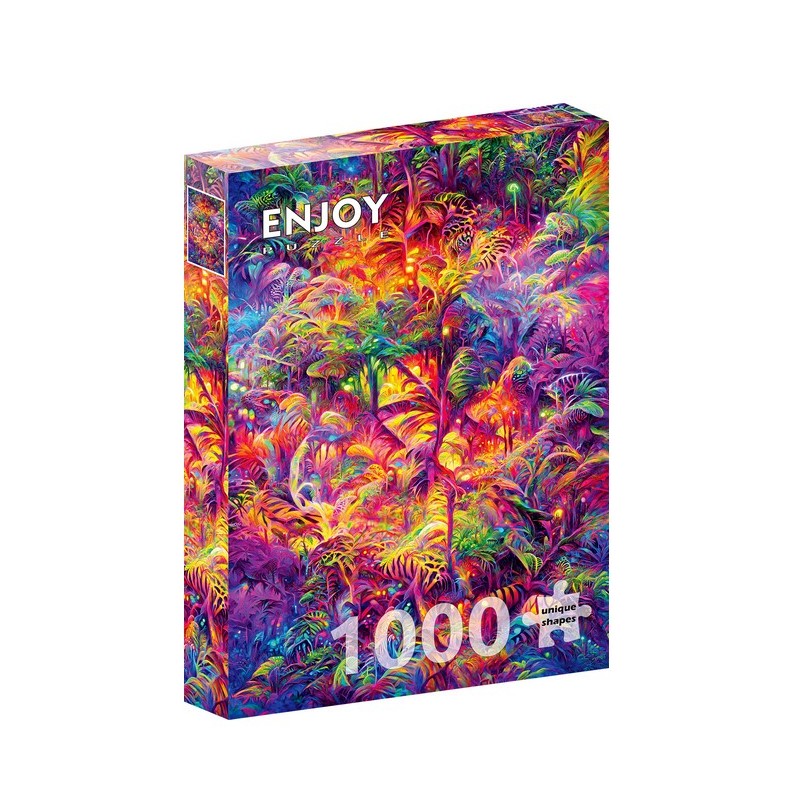 Puzzle Enjoy Puzzle : Jungle Tapestry - 1000 Pièces