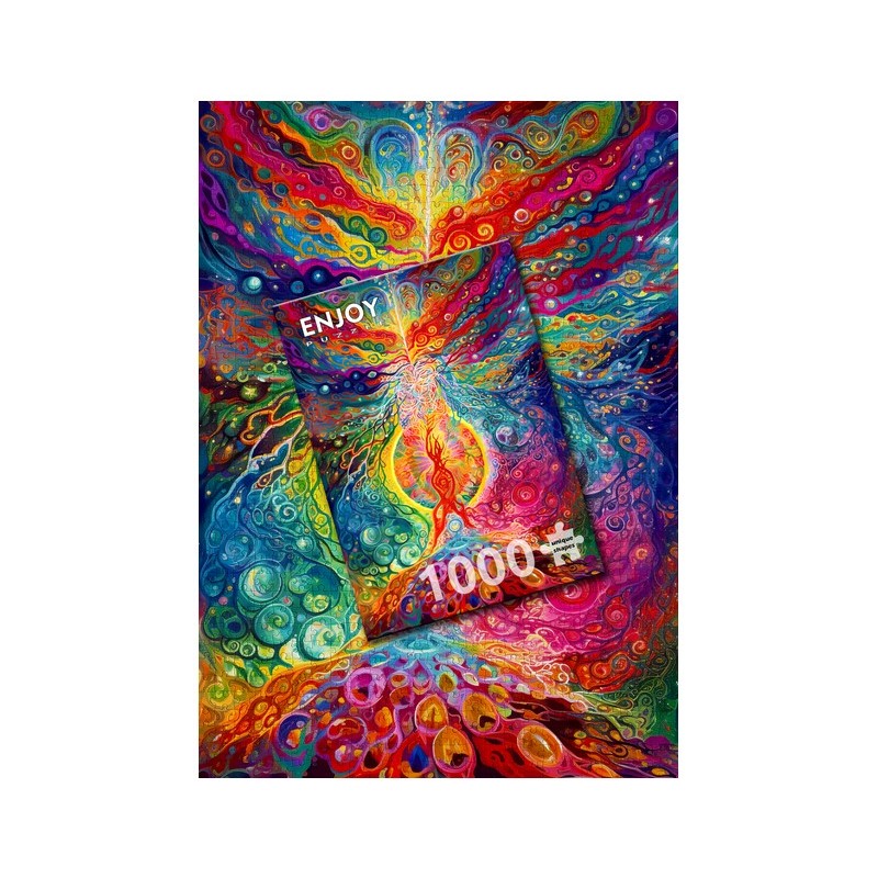 Puzzle Enjoy Puzzle : Rainbow Epicenter - 1000 Pièces