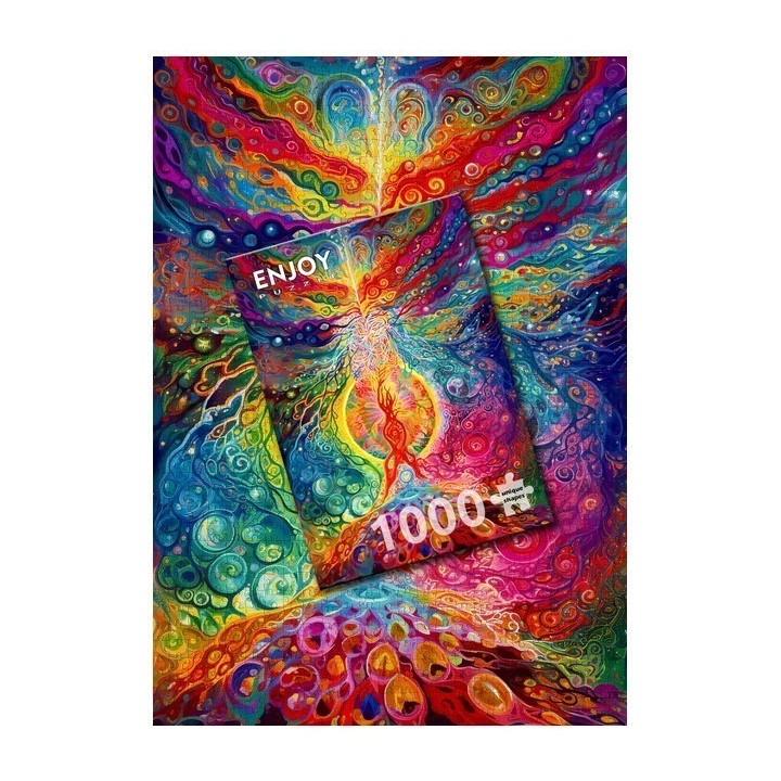 Puzzle Enjoy Puzzle : Rainbow Epicenter - 1000 Pièces