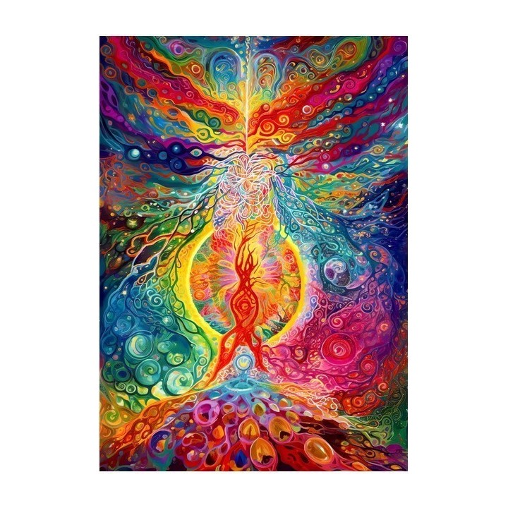 Puzzle Enjoy Puzzle : Rainbow Epicenter - 1000 Pièces
