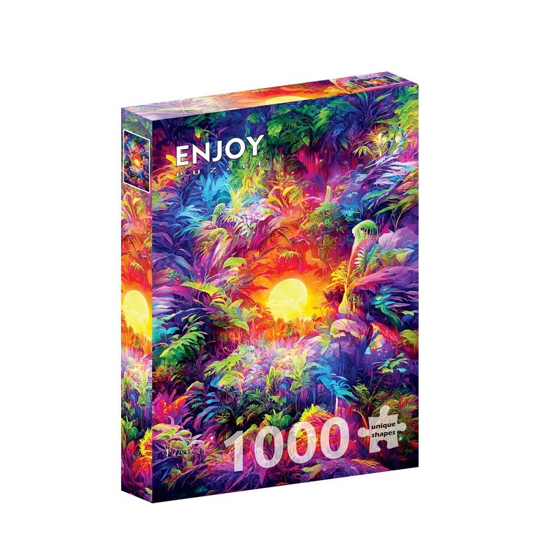 Puzzle Enjoy Puzzle : Rainbow Tropic - 1000 Pièces