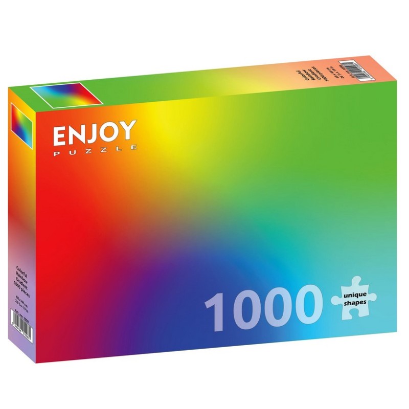 Puzzle Enjoy Puzzle : Colorful Rainbow Gradient - 1000 Pièces