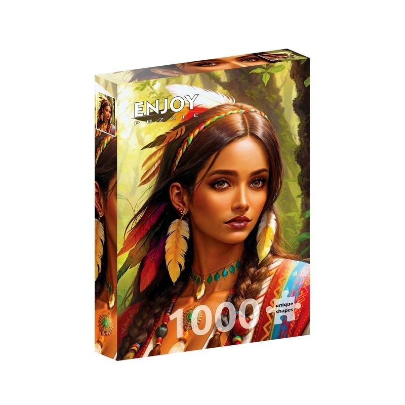 Puzzle Enjoy Puzzle : The Native - 1000 Pièces Puzzle Enjoy Puzzle : The Native - 1000 Pièces