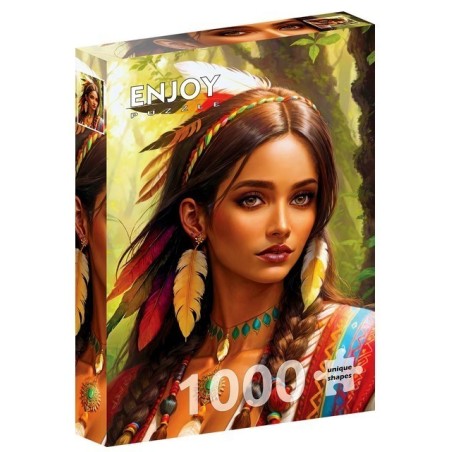 Puzzle Enjoy Puzzle : The Native - 1000 Pièces