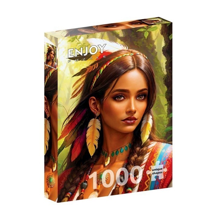 Puzzle Enjoy Puzzle : The Native - 1000 Pièces