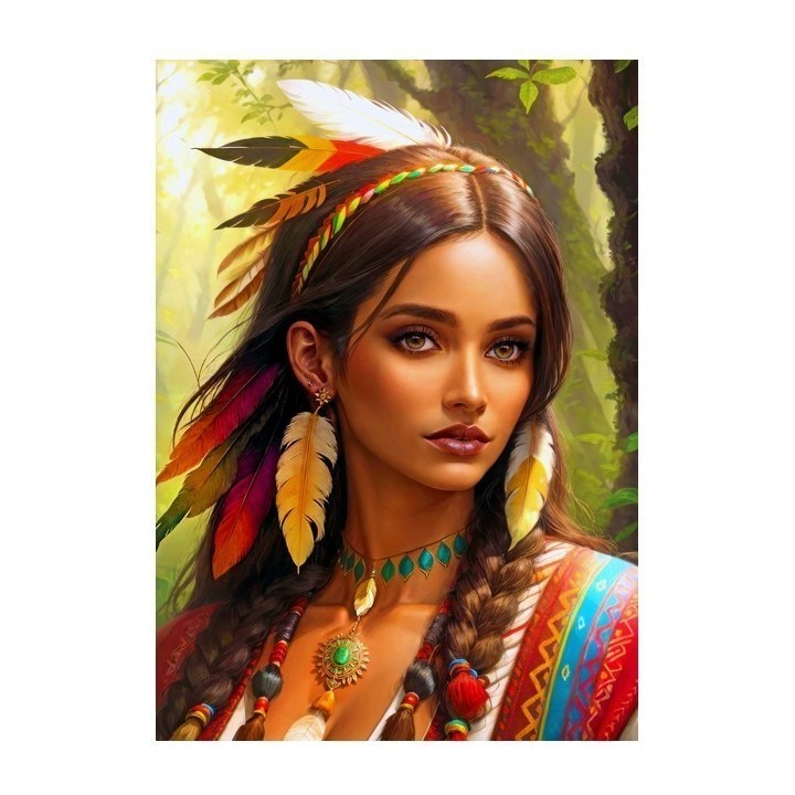 Puzzle Enjoy Puzzle : The Native - 1000 Pièces