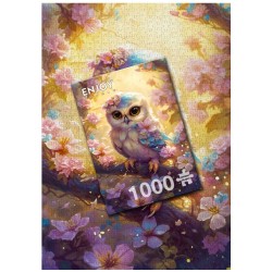 Puzzle Enjoy Puzzle : Gentle Owl - 1000 Pièces