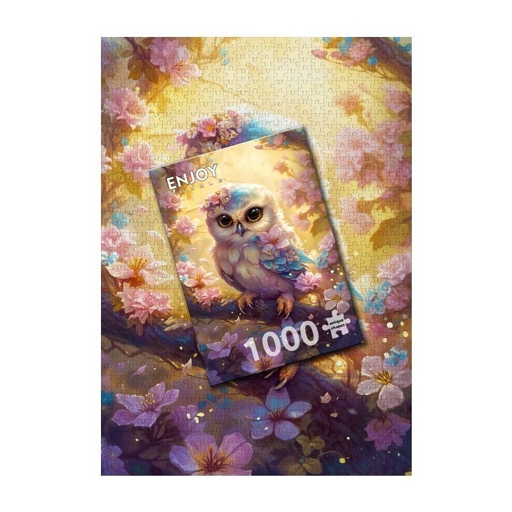 Puzzle Enjoy Puzzle : Gentle Owl - 1000 Pièces