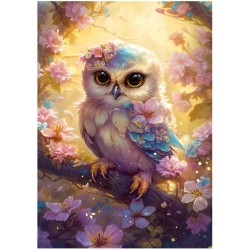 Puzzle Enjoy Puzzle : Gentle Owl - 1000 Pièces