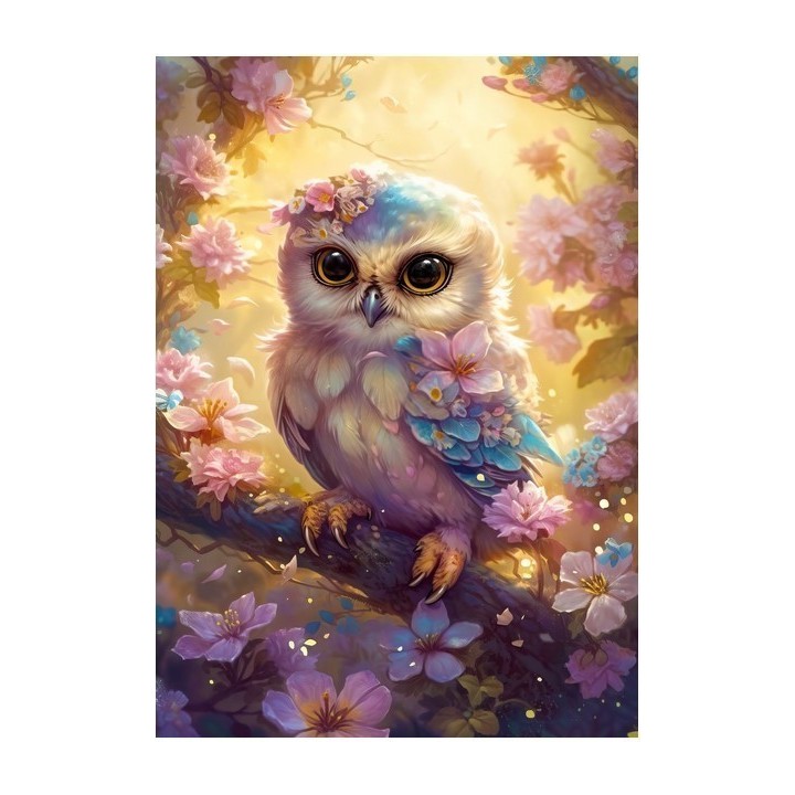 Puzzle Enjoy Puzzle : Gentle Owl - 1000 Pièces
