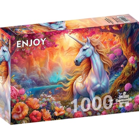 Puzzle Enjoy Puzzle : Enchanted Harmony Unicorn - 1000 Pièces