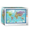 Puzzle Eurographics : Map of the World - 5000 Pièces