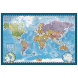 Puzzle Eurographics : Map of the World - 5000 Pièces