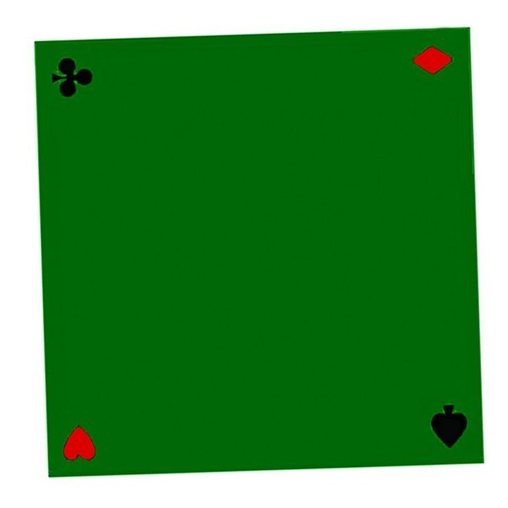 Tapis de carte pro 70 x 70 Vert