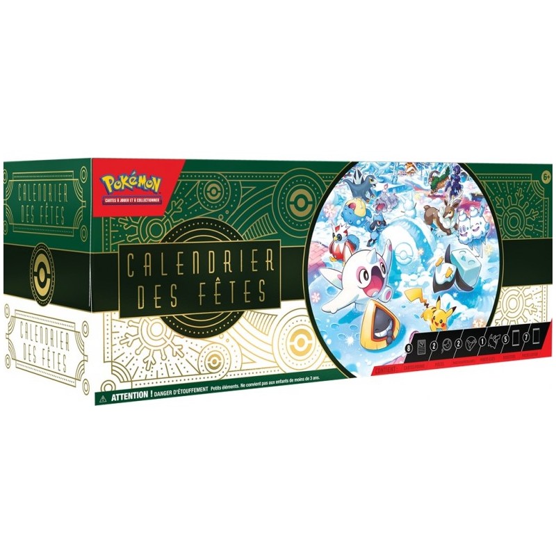 Coffret Pokémon - Calendrier des Fêtes 2024