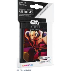 PROCHAINEMENT : Protège-cartes Gamegenic Illustré Star Wars Unlimited : General Grievous 08/11/2024