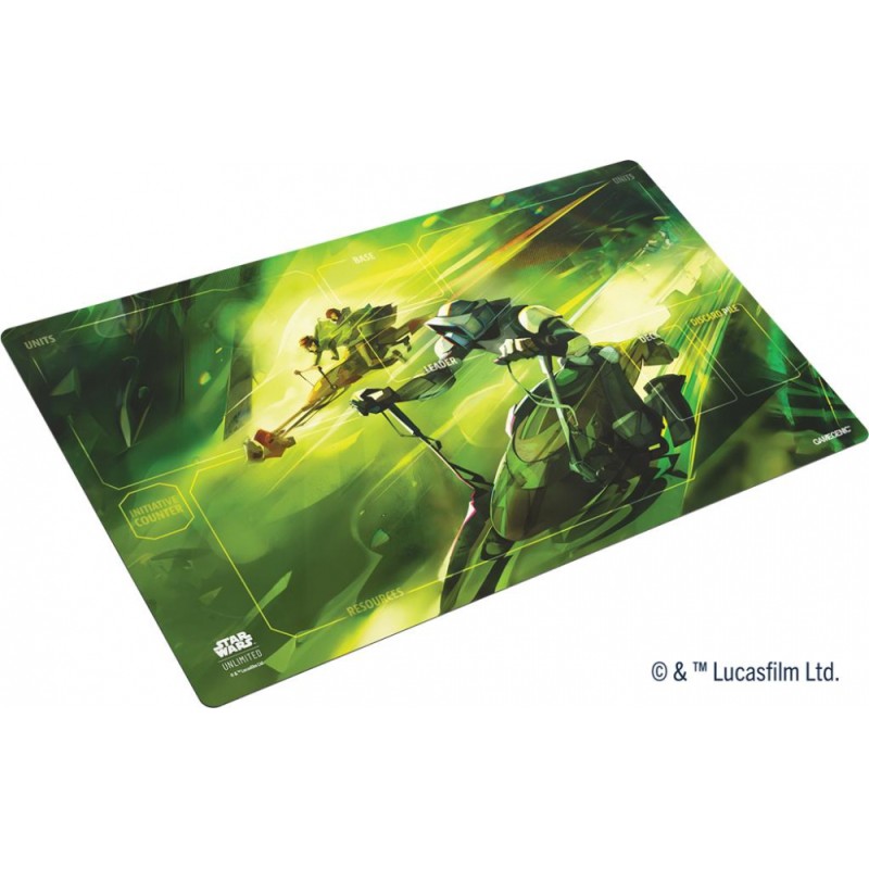 Tapis de jeu Gamegenic Illustré Star Wars Unlimited : Speeder Bike